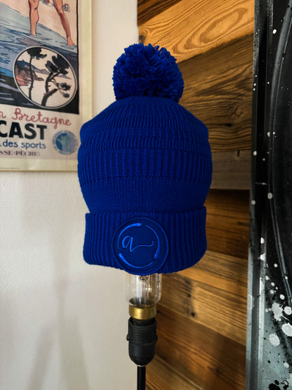 Bonnet Pompon doublé micro-polaire