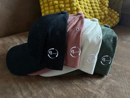 Casquette Bio en velours côtelé