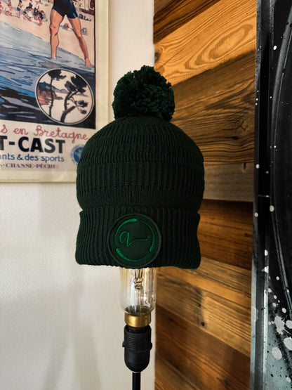 Bonnet Pompon doublé micro-polaire