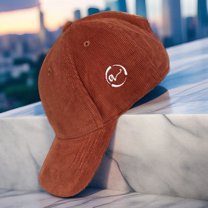 Casquette Bio en velours côtelé