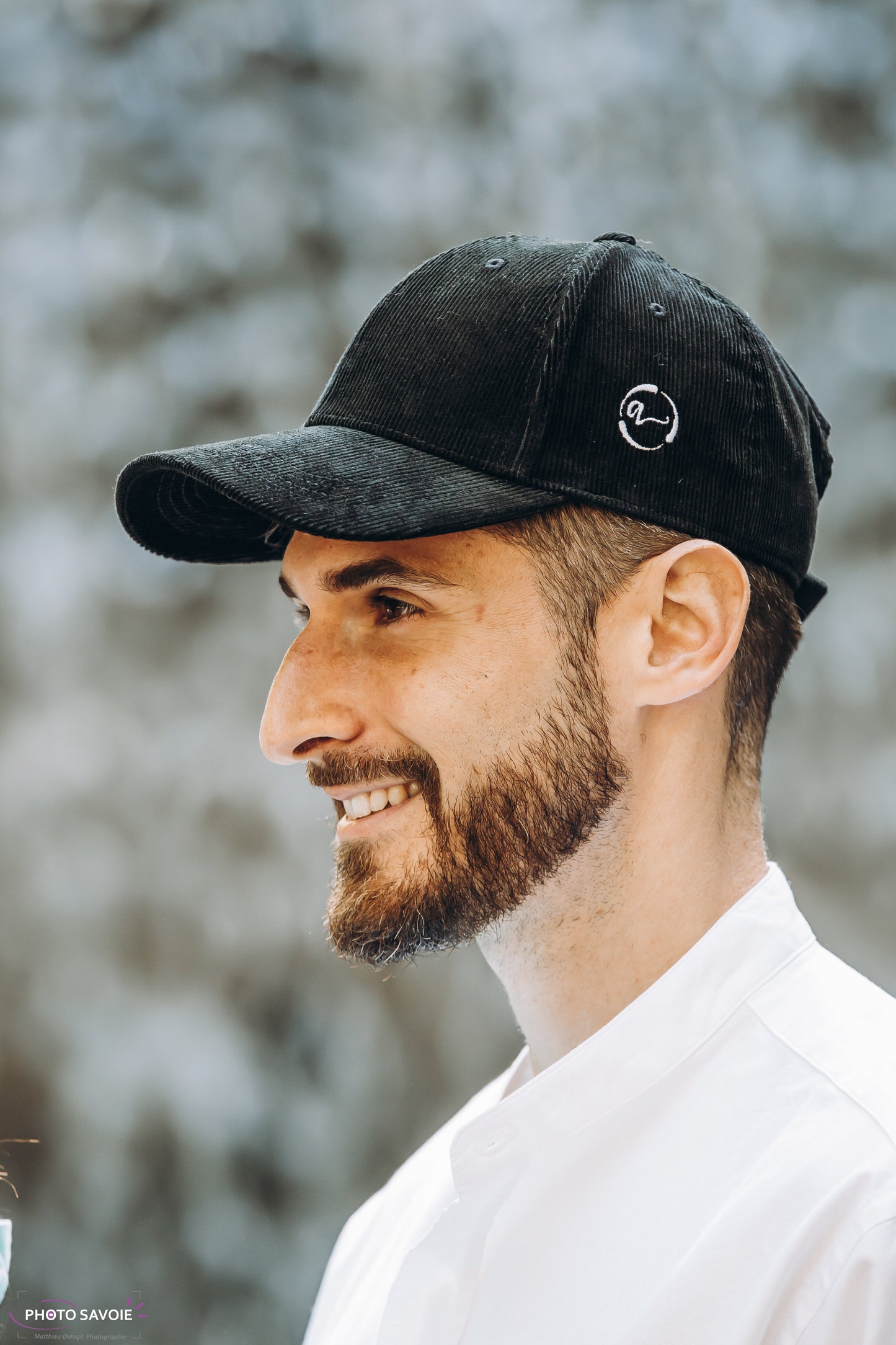 Casquette Bio en velours côtelé