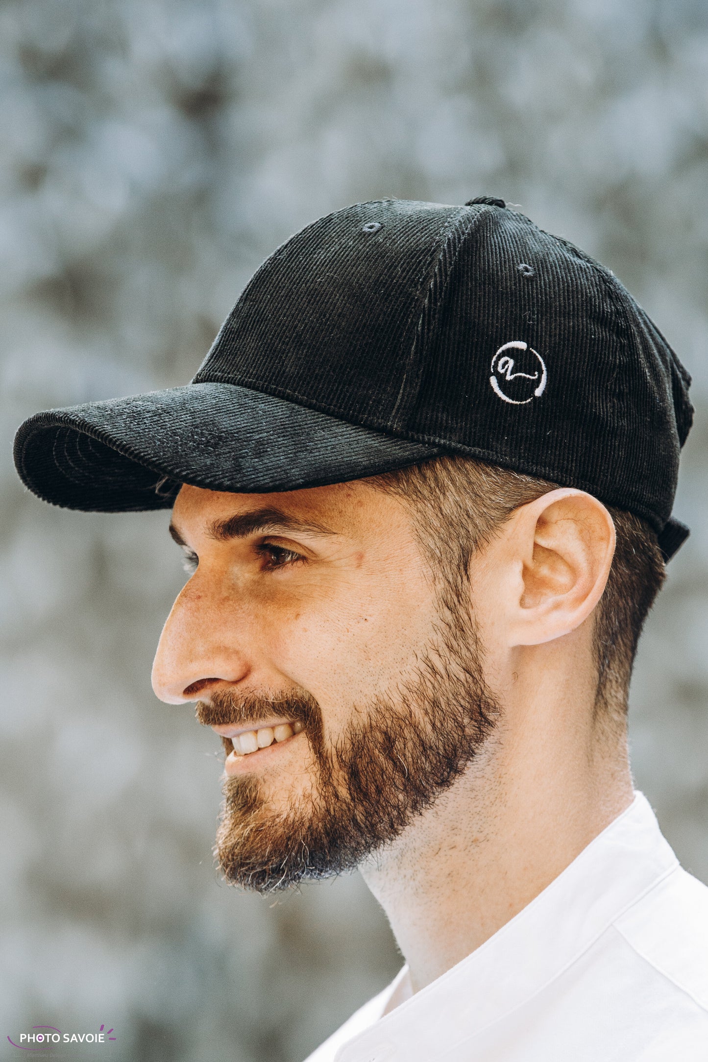 Casquette Bio en velours côtelé