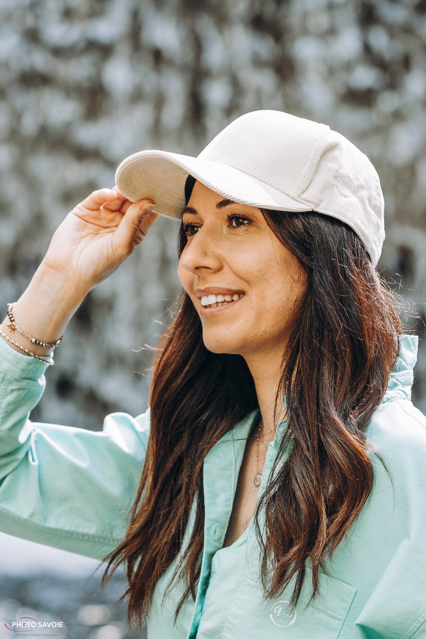 Casquette Bio en velours côtelé