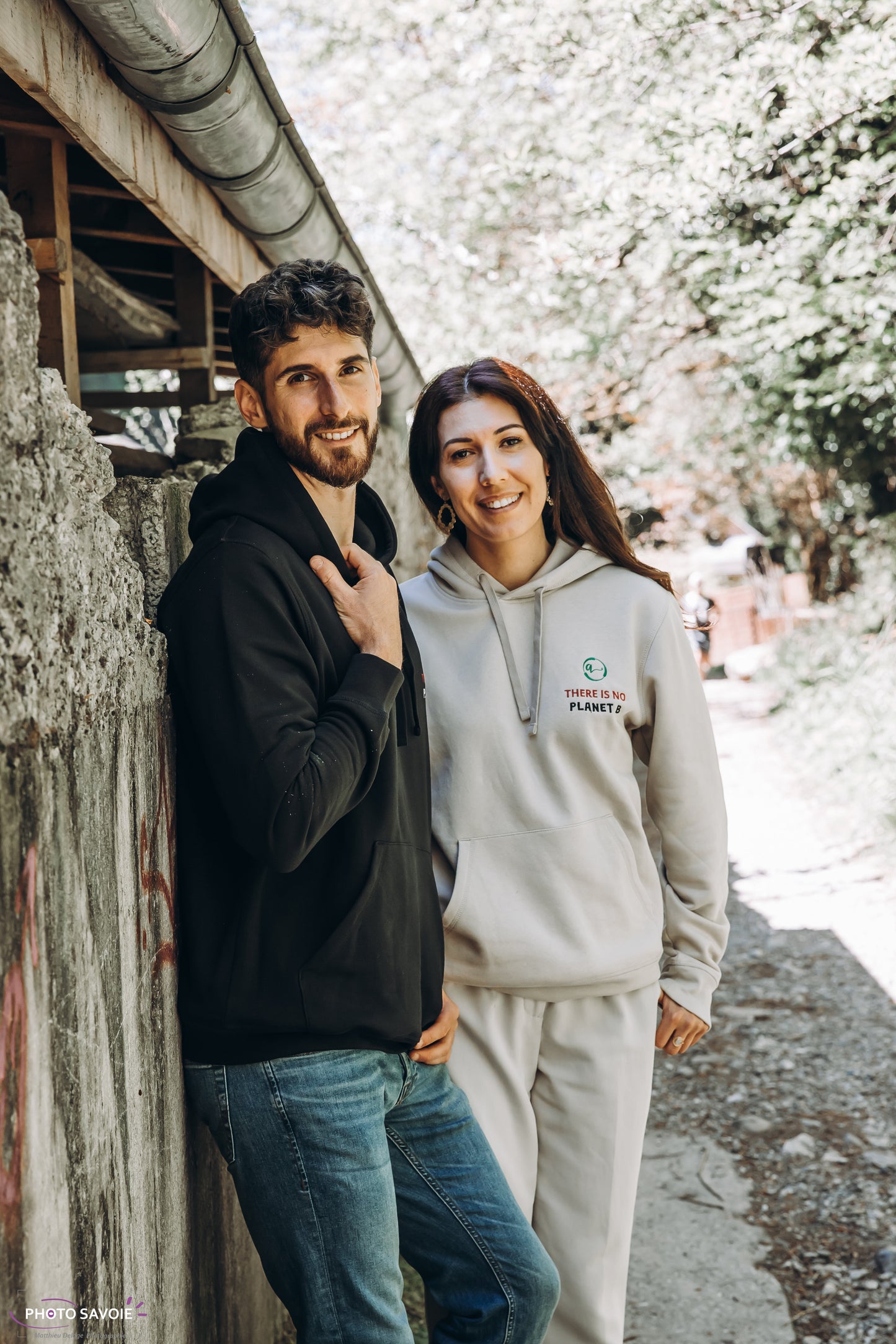 Sweat à capuche écologique unisexe